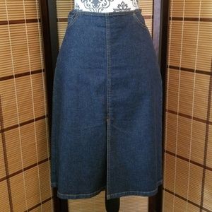 DKNY Denim Skirt